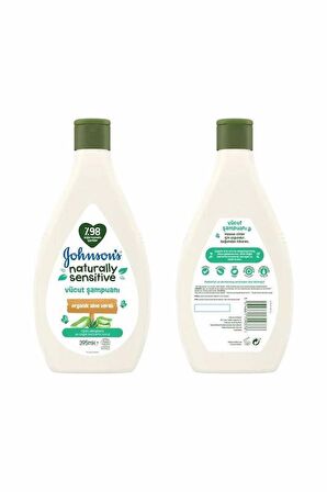 Johnson's Naturally Sensitive Bebek Vücut Şampunı 395 ml