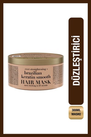 Organix Brazilian Keratin Smooth 300 ml Saç Maskesi