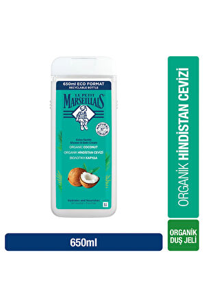 Le Petit Marseillais Duş Jeli Hindistan Cevizi 650 ml