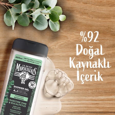 Lpm Men Deniz Çamı Ve Okaliptüs 400ml Duş Jeli X 3 ADET