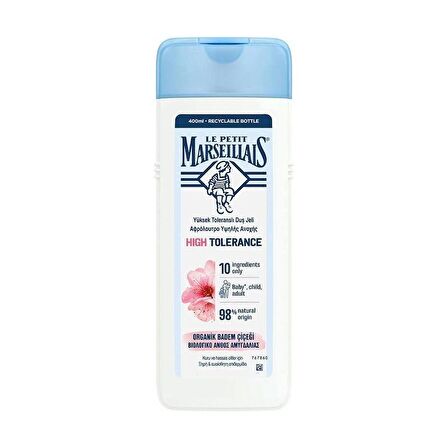 Le Petit Marseillais Yüksek Toleranslı Organik Badem Çiçeği Duş Jeli 400 ml