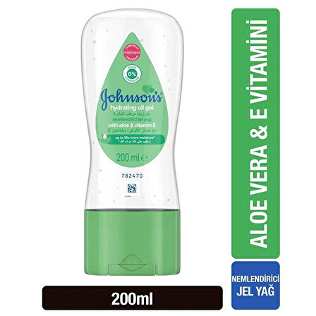 Johnsons Baby Aloe Vera Nemlendirici Jel Yağ 200 ml