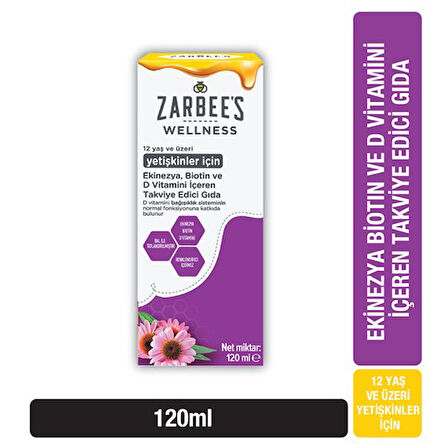 Zarbee'S Wellness Ekınezya Bıotın Vıt 120 Ml