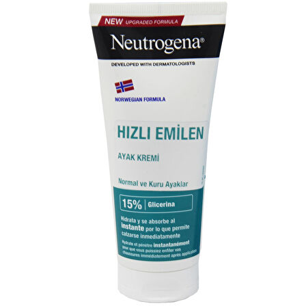 Neutrogena Norveç Formülü Hızlı Emilen Ayak Kremi 100 ml