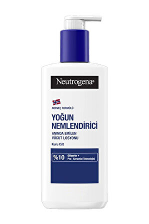 Neutrogena Kuru Ciltler Için Anında Emilen Vücut Losyonu Yoğun Nemlendirici 400 Ml