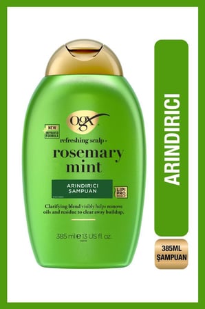 biberiye & nane arındırıcı sülfatsız şampuan 385 ml