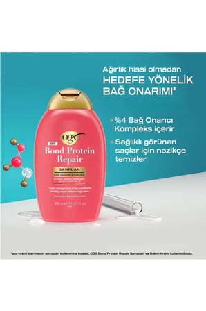 Bond Protein Repair Bağ Onarıcı Sülfatsız Şampuan 385 ml
