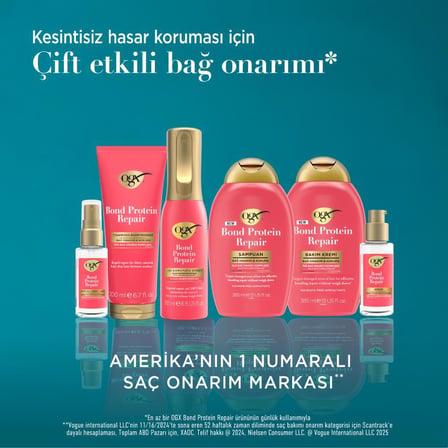 OGX Bond Protein Repair Bağ Onarıcı 1 Dakikada Bakım Maskesi 200 ml