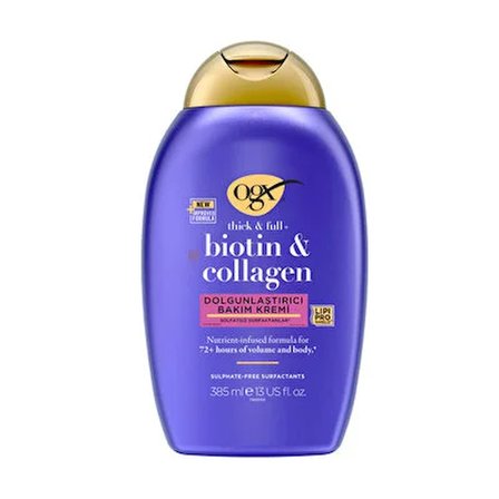 Dolgunlaştırıcı Biotin ve Kolajen Bakım Kremi 385 ml