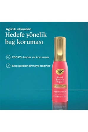 OGX Bond Protein Repair Isı Koruyucu Sprey 193 ml