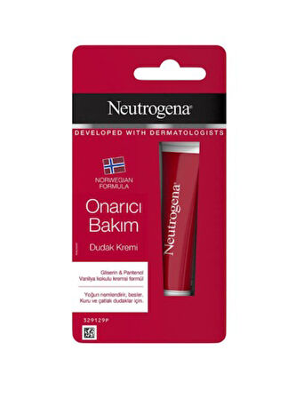 Neutrogena Onarıcı Bakım Dudak Kremi 15 ml