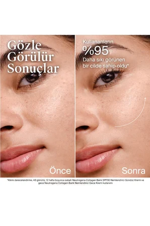 Collagen Bank Nemlendirici Gece Kremi 50 ml + Canlandırıcı Jel Göz Kremi 15 ml