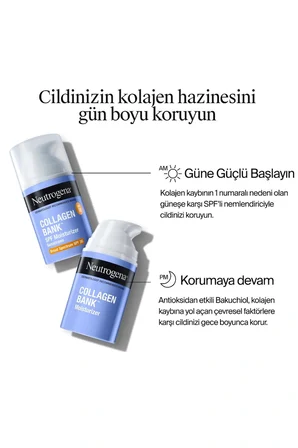 Neutrogena Collagen Bank Nemlendirici Gündüz Kremi & Canlandırıcı Göz Kremi