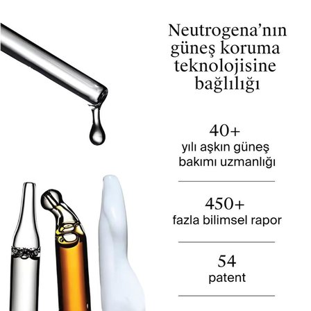 Neutrogena Ultra Sheer Age Shield Fluid SPF50 Yüz Güneş Koruyucu, 50 ml 