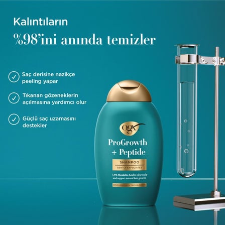 OGX ProGrowth + Peptide Dökülme Karşıtı Şampuan 385 ml