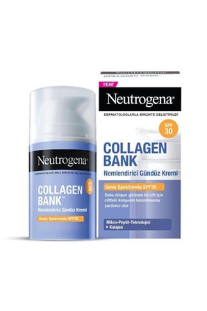 Collagen Bank Dudak Dolgunlaştırıcı Balm 12ml + Collagen Bank SPF30 Nemlendirici Gündüz Kremi 50 ml