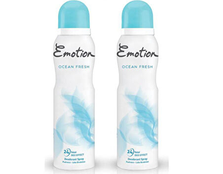 Emotion Ocean Fresh Kadın Sprey Deodorant 2 x 150 ML