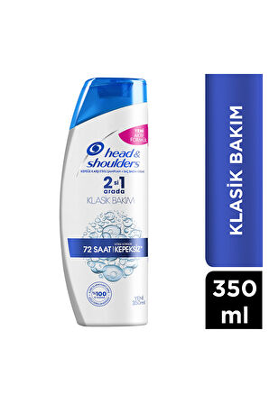 Head & Shoulders 2 in 1 72 Saat Kepeksiz Klasik Bakım Şampuanı 350 ML