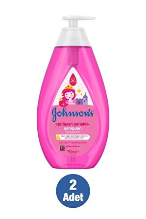 Johnson's Baby Işıldayan Parlaklık Göz Yakmayan Argan Özlü Bebek Şampuanı 2x750 ml