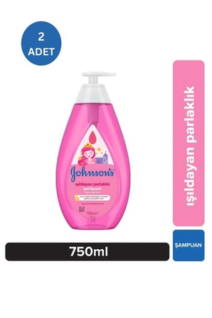 Johnson's Baby Işıldayan Parlaklık Göz Yakmayan Argan Özlü Bebek Şampuanı 2x750 ml
