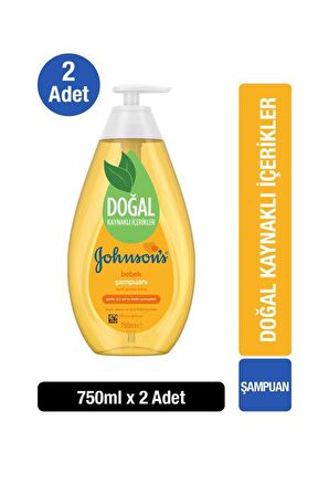 Johnson's Baby Göz Yakmayan Çiçek Özlü Bebek Şampuanı 2x750 ml