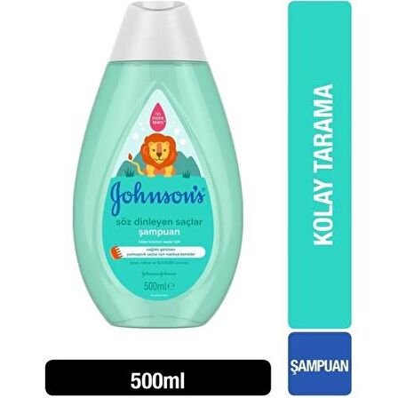 Johnson's Kral Şakir Söz Dinleyen Saçlar Şampuan 500 ml