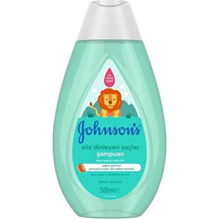 Johnson's Kral Şakir Söz Dinleyen Saçlar Şampuan 500 ml