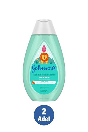 Johnson's Baby Söz Dinleyen Saçlar Kremli Şampuan 500ml x2