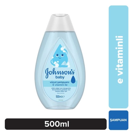Johnson's Baby Göz Yakmayan Saç ve Vücut Şampuanı 500 ml