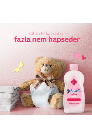 JOHNSON'S BABY BEBEK YAĞI NEMLENDİRİCİ 300 ML - PEMBE