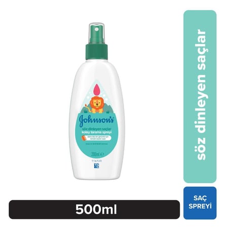 J&J Baby Söz Dinleyen Saçlar Kolay Tarama Spreyi 200 Ml