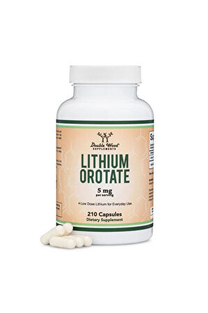 Lithium Orotate 5mg 210 Veg.Kapsül.usa vers.