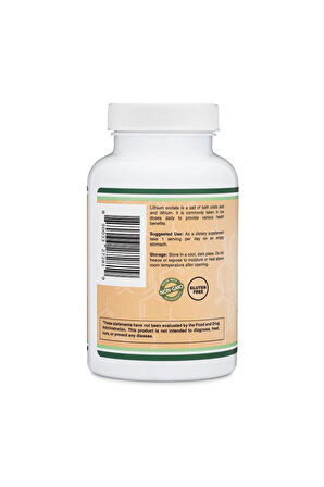Lithium Orotate 5mg 210 Veg.Kapsül.usa vers.