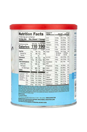 Orijinal, Yemek Yerine Geçen Shake Karışımı, Fransız Vanilyası, 12,83 oz (364 g)