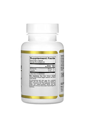 California Gold Nutrition, Benfotiami.ne, 300 mg, 90 Kapsül.usa menş.
