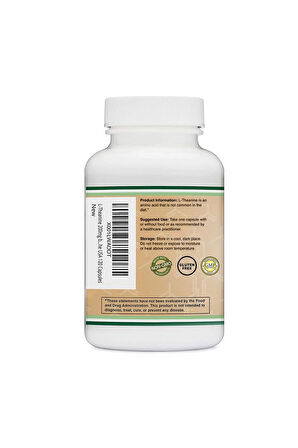 L-Theanine 200 mg 120 Kapsül 