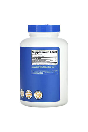 Magnesium Complex Capsules (500 MG) (240 Capsules)