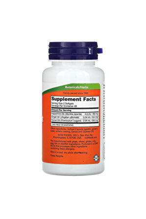 Peppermint Gels, 60 Softgels