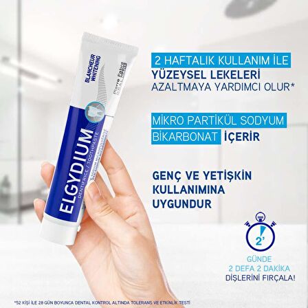 Elgydium Whitening Beyazlatıcı Günlük Diş Macunu 75 ml