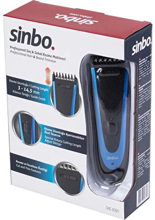 Sinbo Shc-4391 Saç Sakal Kesme Makinesi