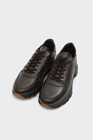 Hakiki Deri Comfort Taban Erkek Sneaker