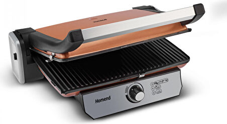 Homend Toastbuster 1383H Bronz Silver Tost Makinesi