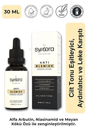 Cilt Tonu Aydınlatıcı ve Leke Karşıtı Arbutin Serum