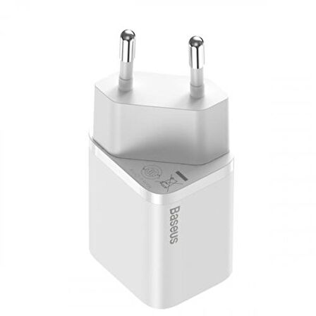 Baseus Type-C 30 Watt Hızlı Şarj Aleti Beyaz