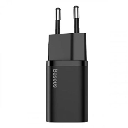 Baseus Type-C 25 Watt Hızlı Şarj Aleti Siyah