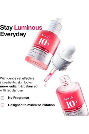 Niacinamide 10% + TXA 4% Serum (Leke ve Geniş Gözenek Karşıtı Yoğun Parlatıcı Serum) 30ml