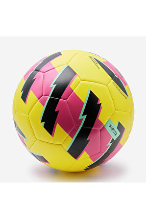Kipsta Öğretici Futbol Topu - 5 Numara - Sarı / Pembe - Learning Ball