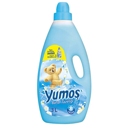 Yumoş Çamaşır Yumuşatıcısı 3 lt Bahar ve Çiçek Bahçesi 2 li