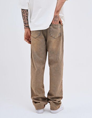 Premium Acid Wash Baggy Kot Pantolon