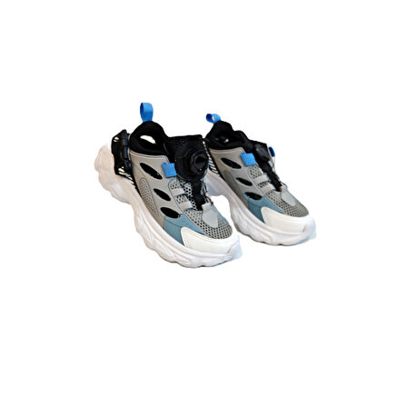 M.P one 3409 Gri Yazlık Erkek Çocuk Spor Ayakkabı